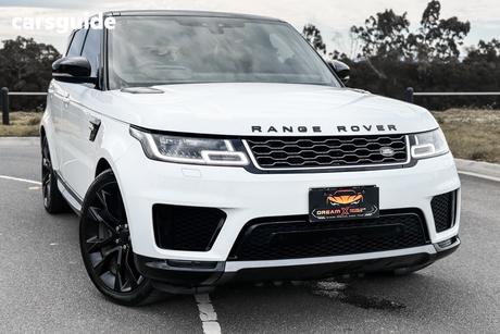 White 2018 Land Rover Range Rover Sport Wagon Sdv6 Hse (225Kw)