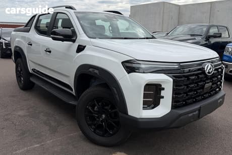 White 2026 LDV T60 Double Cab Utility Max Plus (4X4)