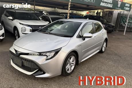 Silver 2023 Toyota Corolla Hatchback Ascent Sport Hybrid
