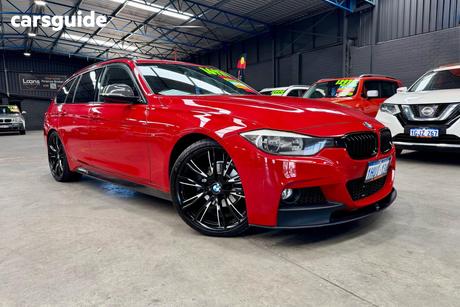 Red 2014 BMW 320I Wagon Touring