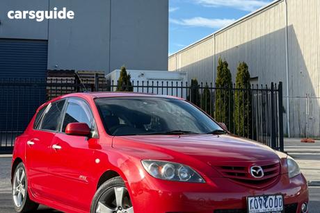 Red 2006 Mazda Mazda3 Wagon