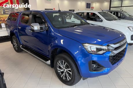 Blue 2026 Isuzu D-MAX Crew Cab Utility Ls-U+ (4X4)