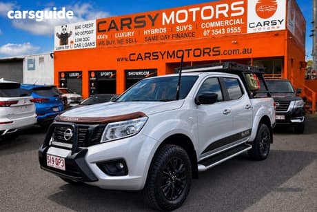Silver 2018 Nissan Navara Dual Cab Pick-up St (4X4) Black Edition