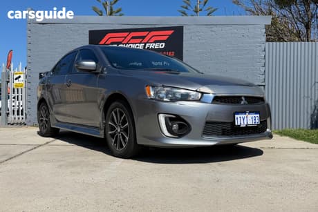Grey 2016 Mitsubishi Lancer Sedan Es Sport