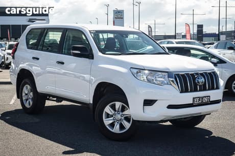 White 2023 Toyota Landcruiser Prado Wagon Gx