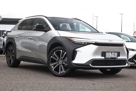 Silver 2024 Toyota BZ4X Wagon Awd