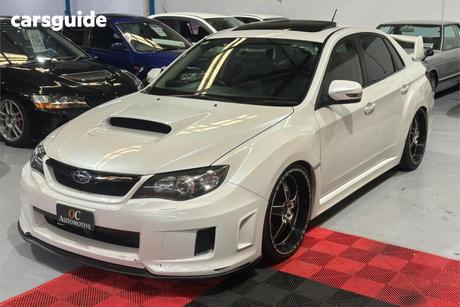 White 2011 Subaru Impreza Sedan Wrx Premium (Awd)