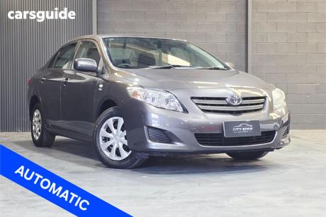 Grey 2008 Toyota Corolla Sedan Ascent