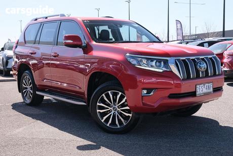 Red 2023 Toyota Landcruiser Prado Wagon Kakadu