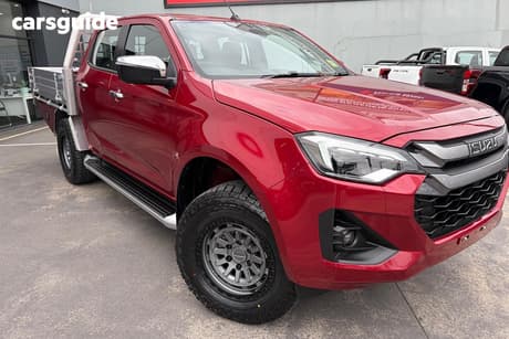 Red 2026 Isuzu D-MAX Crew Cab Utility Ls-U (4X4)