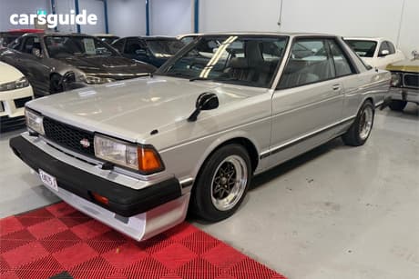 Silver 1981 Nissan Bluebird Coupe SSS TURBO S
