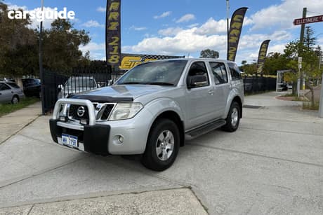 Silver 2012 Nissan Pathfinder Wagon St (4X4)