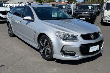 Silver 2017 Holden Commodore Sportswagon Sv6