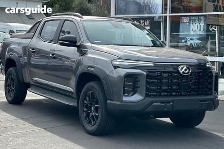 Grey 2026 LDV T60 Double Cab Utility Max Plus (4X4)