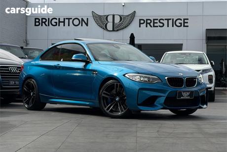 Blue 2016 BMW M2 Coupe
