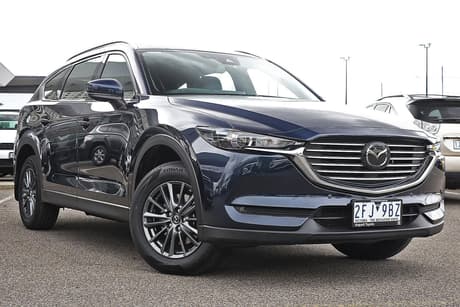 Blue 2022 Mazda CX-8 Wagon Touring (Awd)