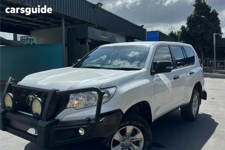 White 2018 Toyota Landcruiser Prado Wagon Gx (4X4)
