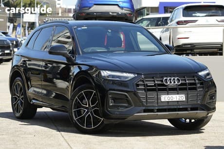 Black 2021 Audi Q5 Wagon 40 Tdi Quattro Mhev