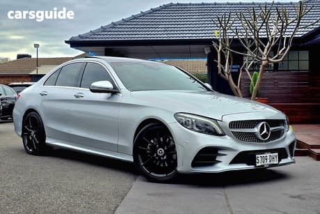 Silver 2020 Mercedes-Benz C200 Sedan