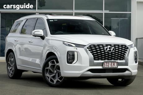 White 2022 Hyundai Palisade Wagon Highlander (7 Seat)