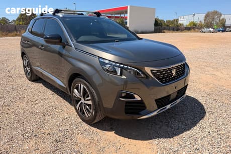 Grey 2018 Peugeot 3008 Wagon Gt Line