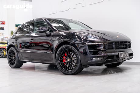 Black 2016 Porsche Macan Wagon Gts