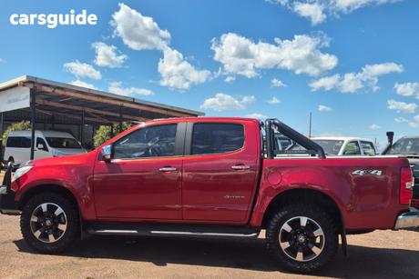Red 2016 Holden Colorado Crew Cab Pickup Storm (4X4)