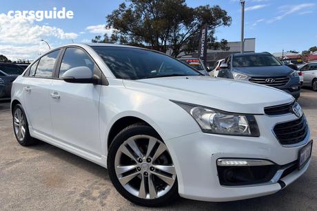 White 2015 Holden Cruze Sedan Sri V