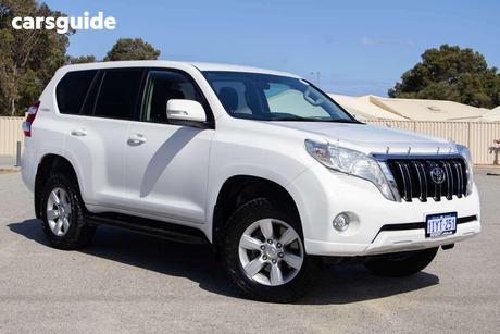White 2017 Toyota Landcruiser Prado Wagon Gx (4X4)