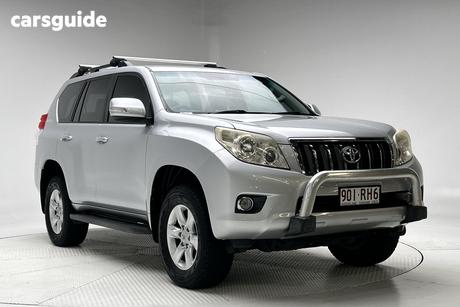 Silver 2009 Toyota Landcruiser Prado Wagon Gxl (4X4)