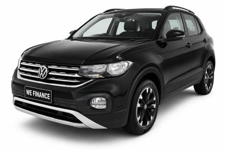 Black 2021 Volkswagen T-Cross Wagon 85Tsi Life