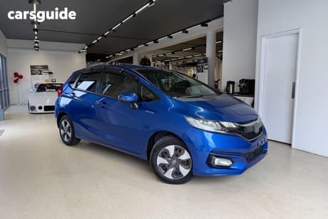 Blue 2017 Honda Fit Hatch (HYBRID) GP5 (ZX001523)