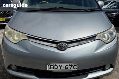 Silver 2007 Toyota Tarago Wagon Glx V6