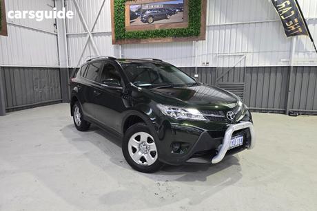 Green 2013 Toyota RAV4 Wagon Gx (2Wd)