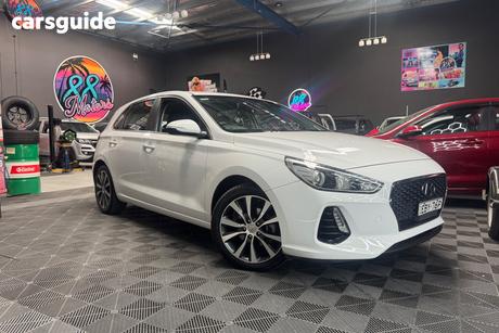 White 2018 Hyundai I30 Hatchback Elite
