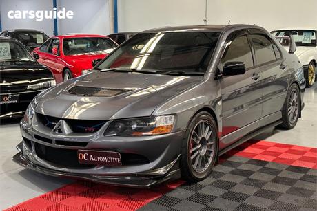 Grey 2004 Mitsubishi Lancer Sedan Evolution Viii Mr