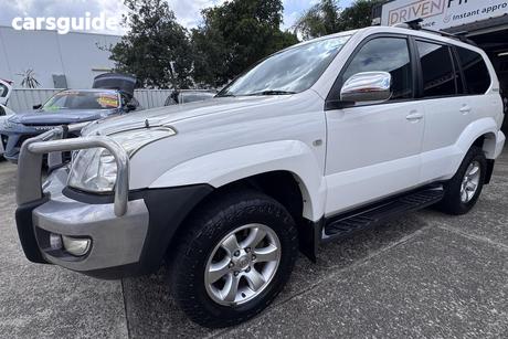 White 2009 Toyota Landcruiser Prado Wagon Gxl (4X4)