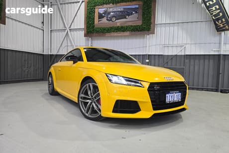 Yellow 2015 Audi TT Coupe FV COUPE 2DR S TRONIC 6SP QUATTRO 2.0T [MY16]