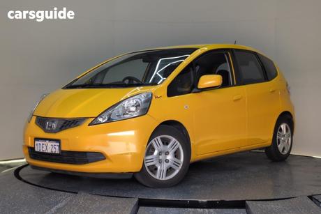 Yellow 2009 Honda Jazz Hatchback Vti