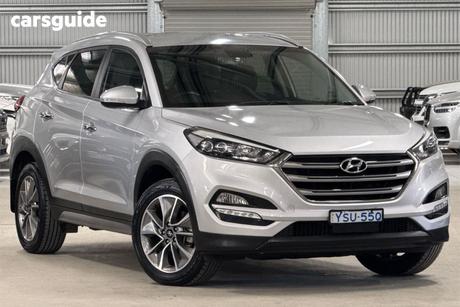 Silver 2017 Hyundai Tucson Wagon Elite (Fwd)