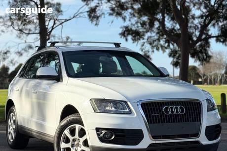 White 2012 Audi Q5 Wagon 2.0 Tdi Quattro