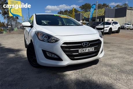 White 2016 Hyundai I30 Hatchback Active