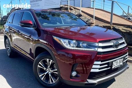 Red 2017 Toyota Kluger Wagon Gx (4X2)