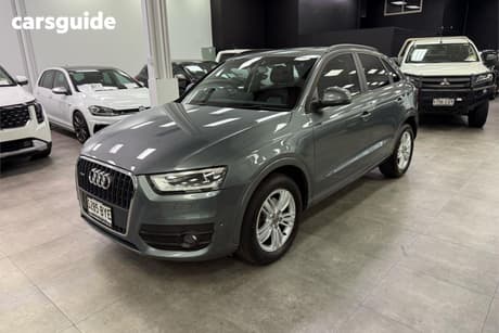 Grey 2013 Audi Q3 Wagon 2.0 Tfsi Quattro (125Kw)