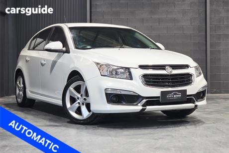 White 2015 Holden Cruze Hatchback Sri V