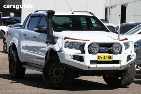 White 2017 Ford Ranger Dual Cab Pick-up Wildtrak 3.2 (4X4)
