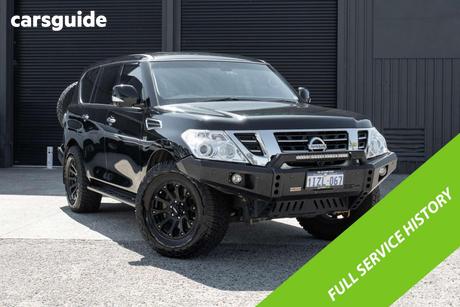 Black 2019 Nissan Patrol Wagon Ti (4X4)