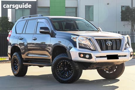 Grey 2017 Toyota Landcruiser Prado Wagon Gx (4X4)