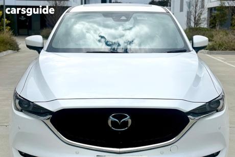 White 2021 Mazda CX-5 Wagon Akera Turbo (Awd)
