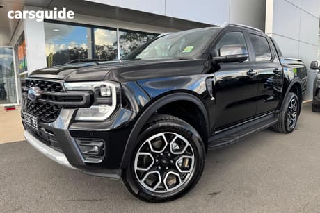 Black 2026 Ford Ranger Double Cab Pick Up Wildtrak 3.0 (4X4)
